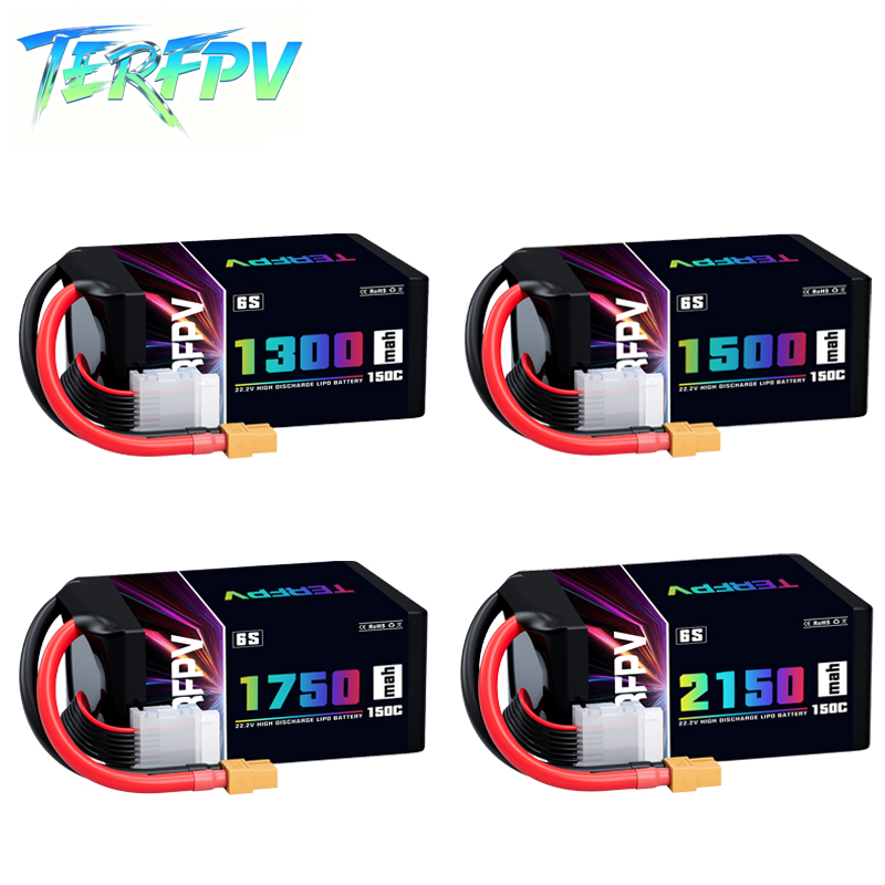 TERFPV Lipo Battery 6S 22.2V 1 - Drone Battery 6S 评论和价格
