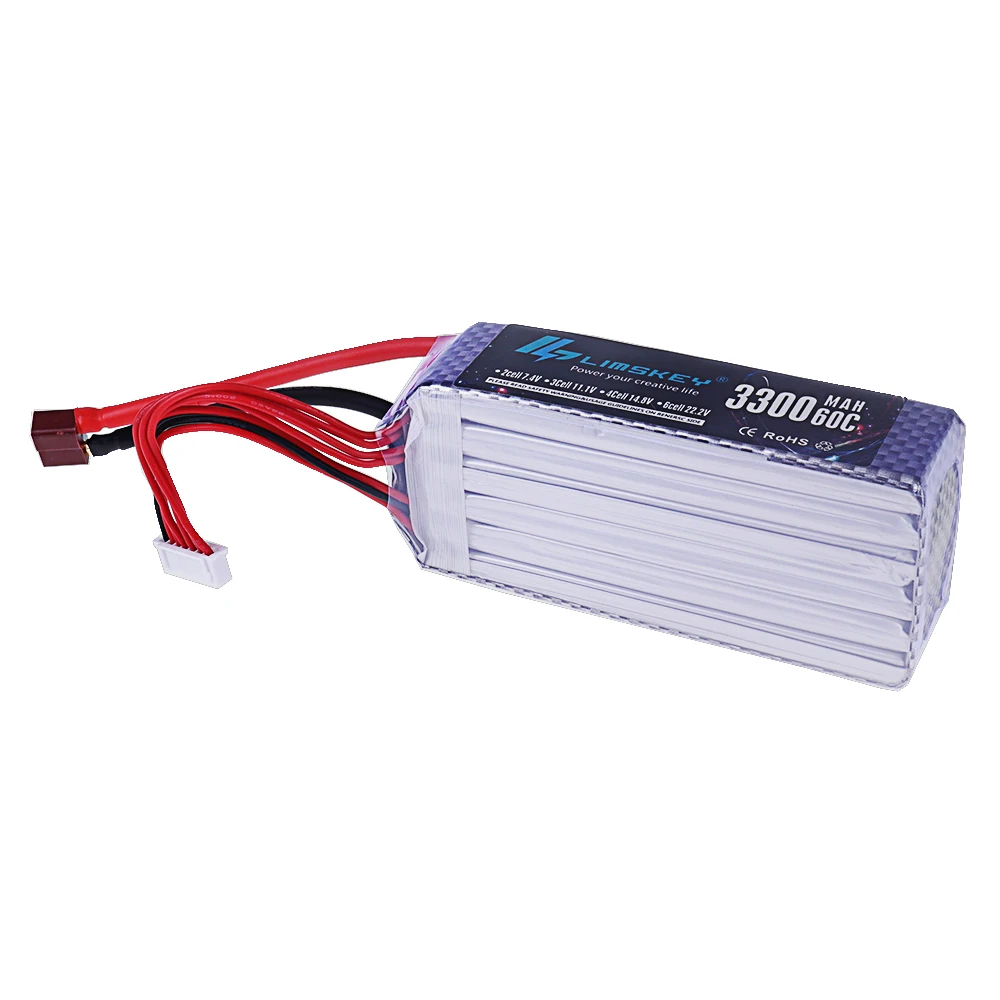 Brand NEW 3300mah 22.2V 60C 6S - Drone Battery 6S 评论和价格