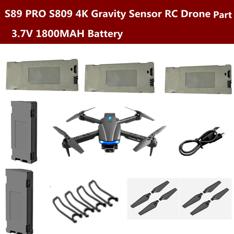 S89 PRO S809 4K Smart Hover  G - Drone Battery Smart 评论和价格