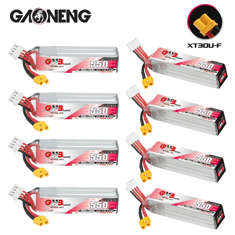 GNB HV 11.4V 550mAh 100C/200C  - Drone Battery Lipo 评论和价格