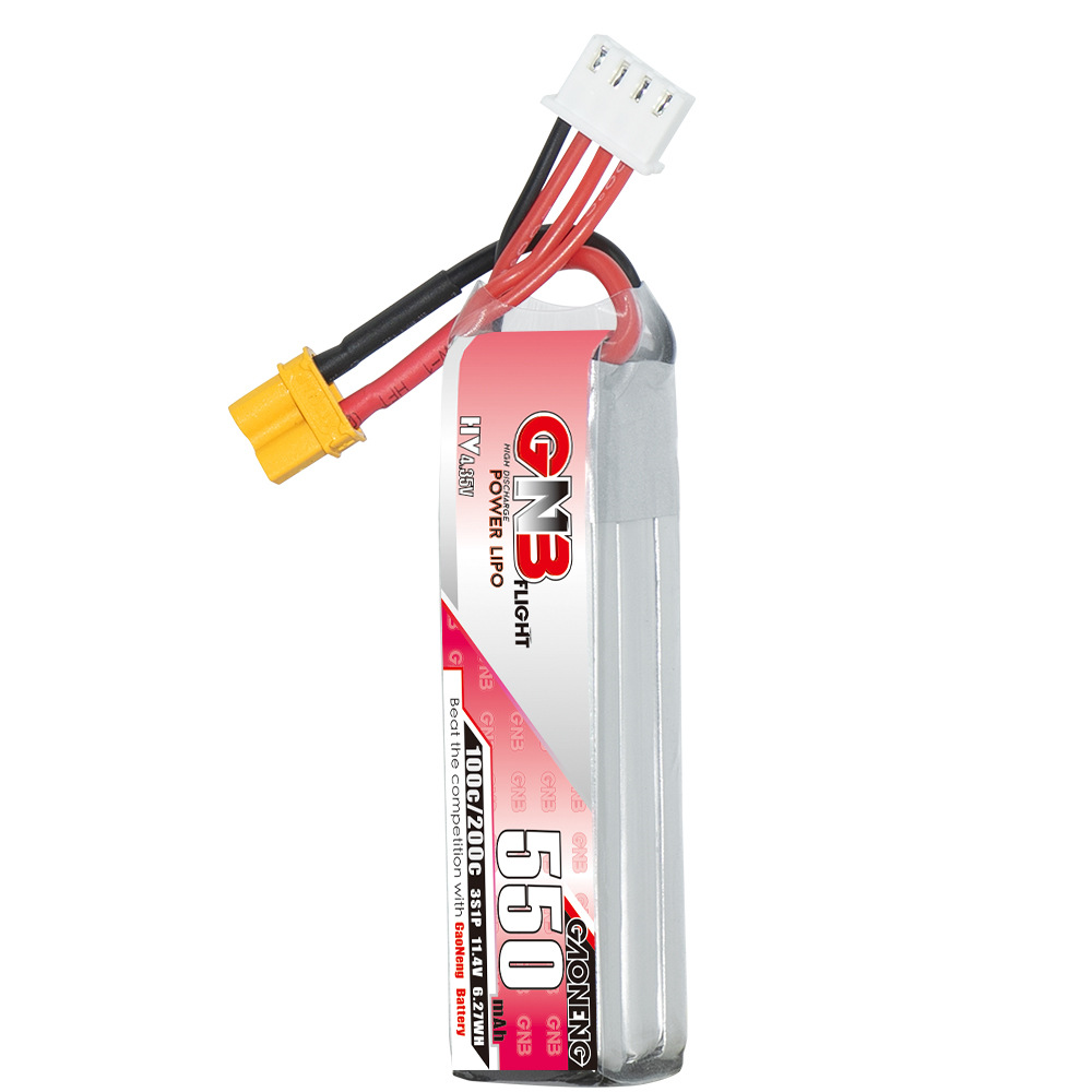 GNB HV 11.4V 550mAh 100C/200C  - Drone Battery Lipo 评论和价格