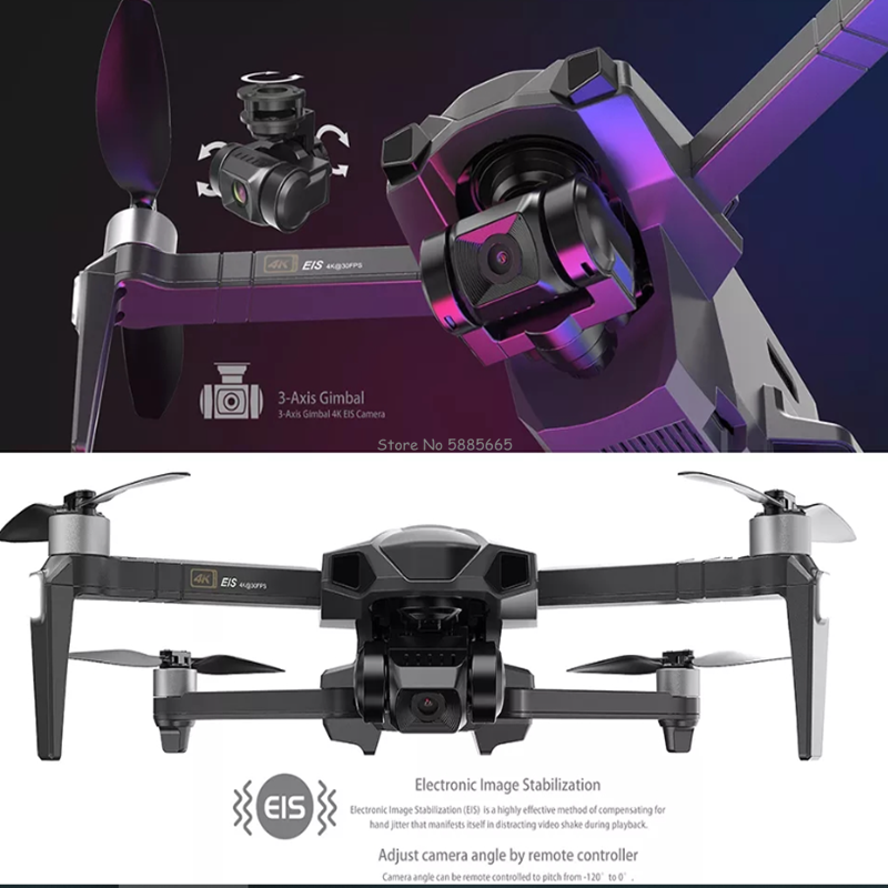 Professional 4K GPS Return FPV - Drone Battery Smart 评论和价格