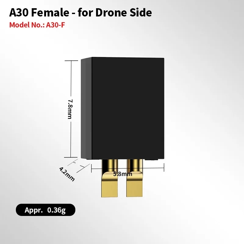 5Pcs GAONENG A30/BT2.0 Female  - Drone Battery Plate 评论和价格