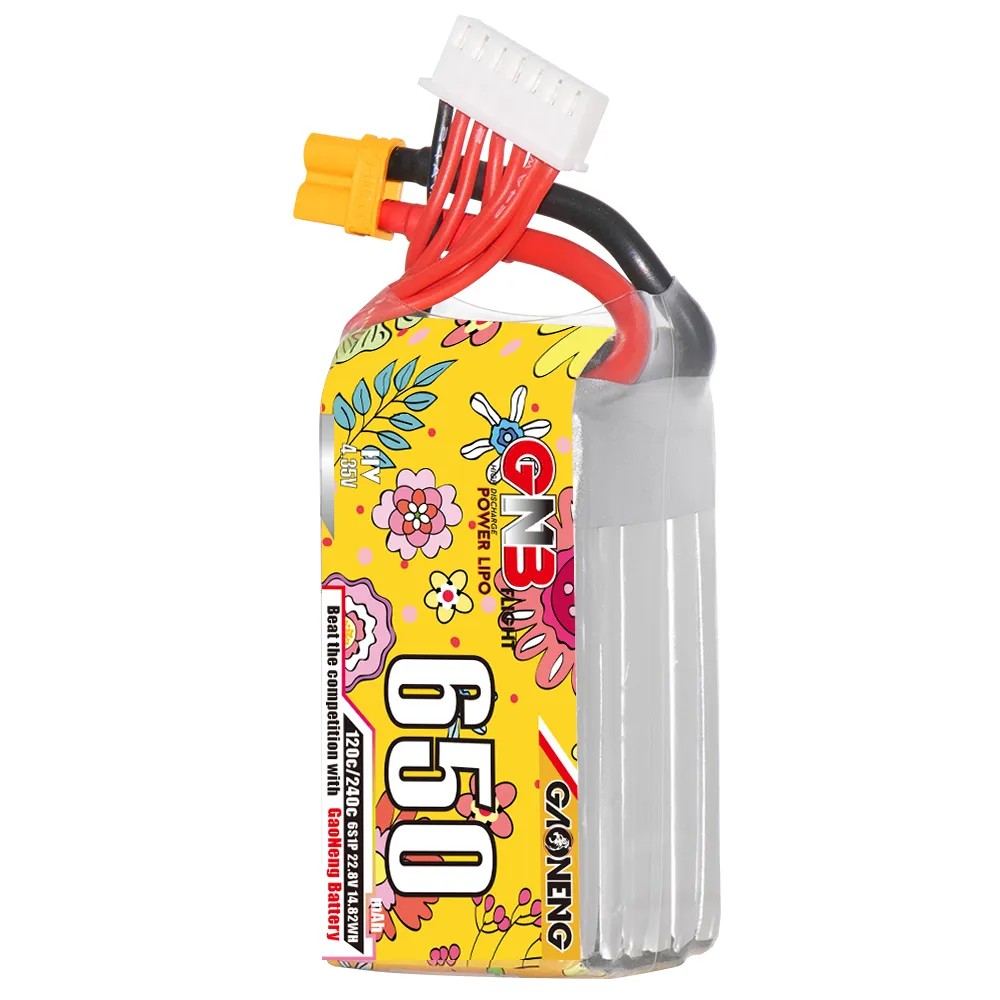 GAONENG 6S 650mAh LiHV 22.8V 1 - Drone Battery 6S 评论和价格