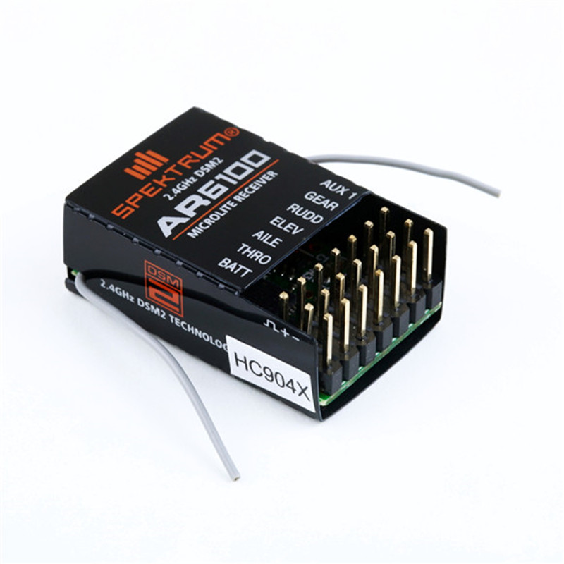 AR6100 DSM2 6CH 2.4GHz Receive - Drone Battery Connector 评论和价格