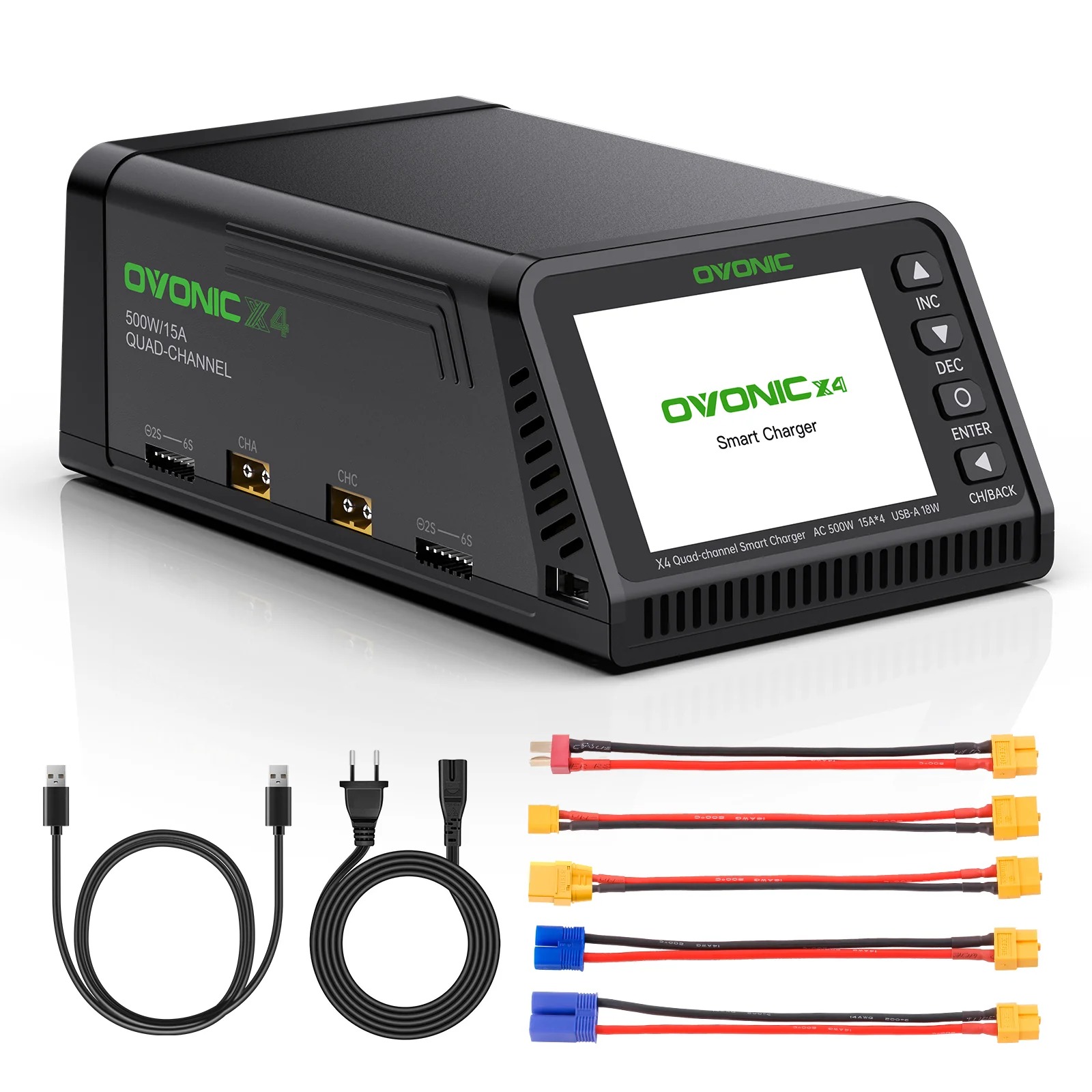Ovonic X4 AC500W 4 Channel Sma - Drone Battery 3S 评论和价格