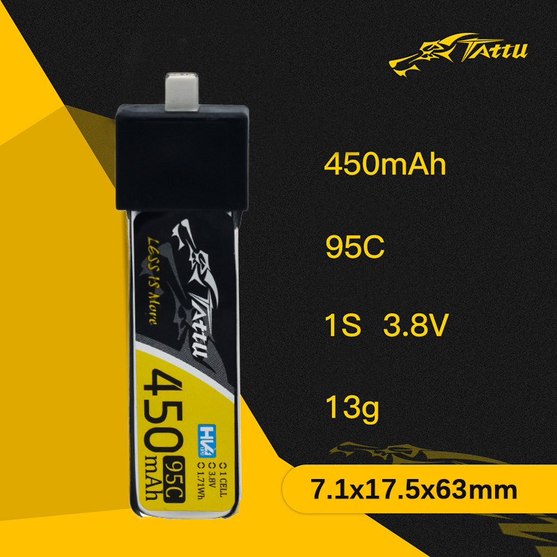 3Pcs NEW TATTU 450/500/550mAh  - Drone Battery Lipo 评论和价格