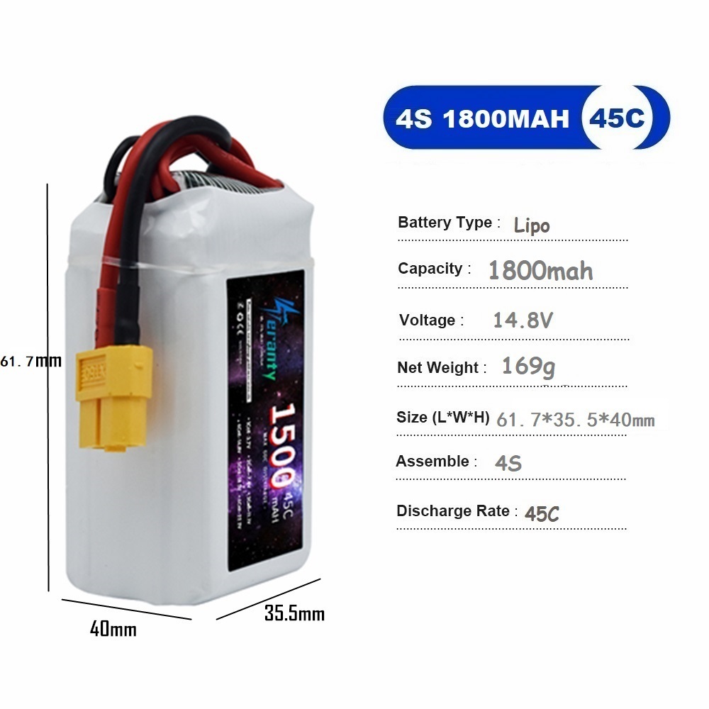 TERANTY 2S 3S 4S 6S Lipo Batte - Drone Battery 3S 评论和价格