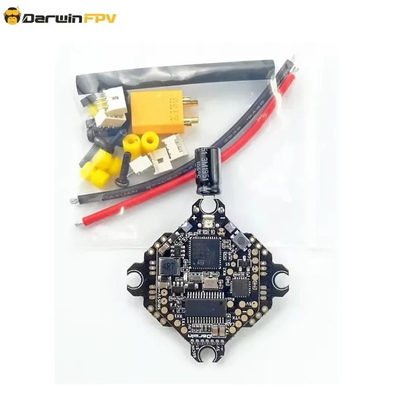 DarwinFPV F411 AIO Flight Cont - Drone Battery 3S 评论和价格