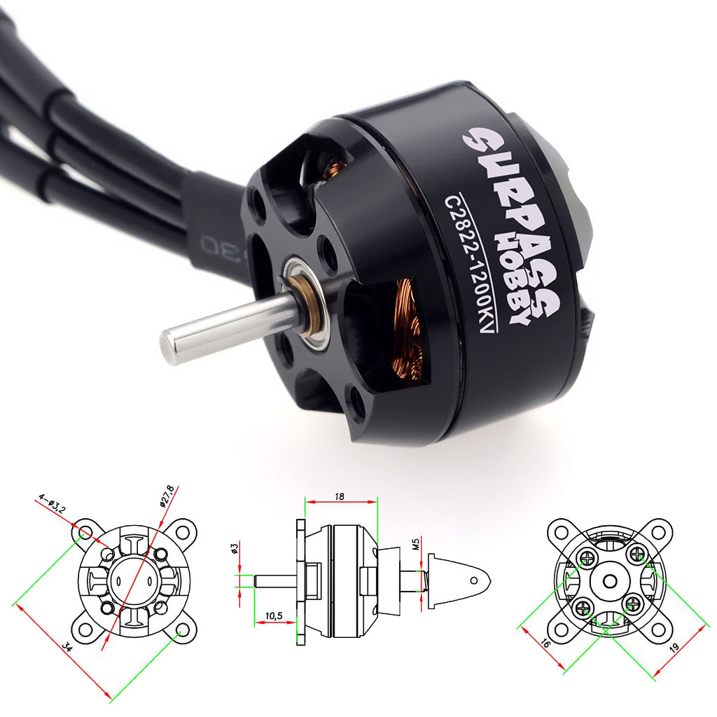 SURPASS HOBBY 2822 2826 2830 2 - Drone Battery Plate 评论和价格